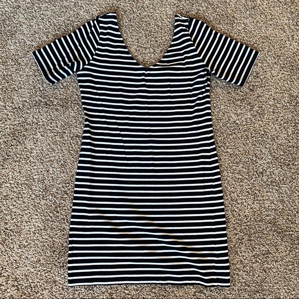 H&M Striped Dress L